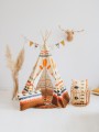 Namiot tipi z mata i poduszkami Indian Vibe