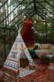 Tipi dla dzieci w ogrodzie Indian Vibe