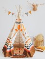 Namiot tipi z mata i okienkiem indian vibe