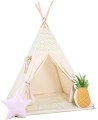 Tipi i poduszka dekoracyjna ananas