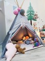 Namiot Tipi babelkowe w pokoju dziecka