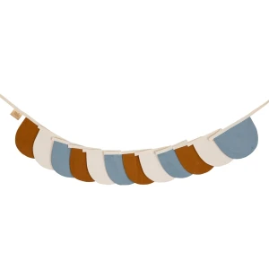 Girlanda lniana półksiężyce Cyrk 