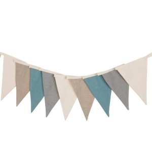 Bawełniana girlanda Krem