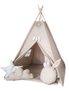 Namiot Tipi Boho z Łapaczem snów