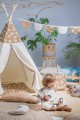 Namiot tipi dla dzieci Teddy Bear w pokoju dziecka