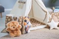 Namiot tipi dla dzieci Teddy Bear w pokoju dziecka