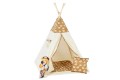 Namiot tipi dla dzieci Teddy Bear z okienkiem i matą