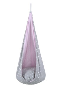 Huśtawka Kokon Zajączek różowy nosek