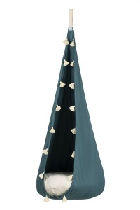 Kokon Huśtawka Szmaragdowy Frędzelek