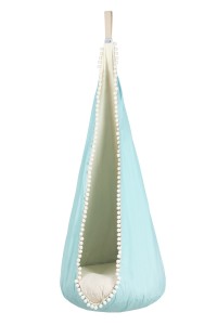 Huśtawka kokon dla dzieci Pastelowy kwiatuszek