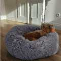 Pluszowe legowisko dla psa Chmurka Szara