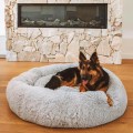 Pluszowe legowisko dla psa Chmurka Szara