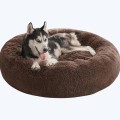 Pluszowe legowisko dla psa Chmurka Ciemny Brąz