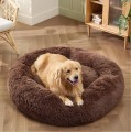 Pluszowe legowisko dla psa Chmurka Ciemny Brąz