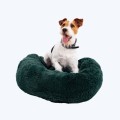 Pluszowe legowisko dla psa Chmurka Butelkowa zieleń