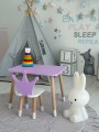 Stolik i krzesełko dla dziecka Fioletowy Korona