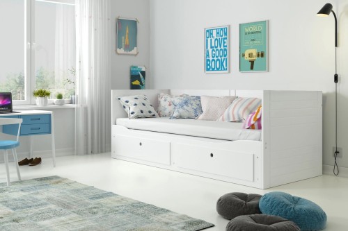 Łóżko 2 osobowe Hermes 200x80 białe