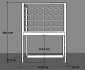 Łóżko antresola ze sznurkowymi panelami i drabinką-90x180.jpg
