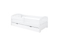 Łóżko dziecięce Classic z szufladą - Białe - dwie szuflady