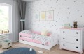 Łóżko dziecięce Classic z szufladą - Różowe