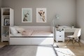 Łóżko dziecięce Homnes podwójne wysuwane