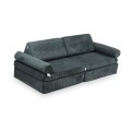 Mini sofa sladzieci montessori sztruks grafit