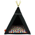 Tipi dla psa i kota czarne glamour