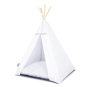 Tipi dla psa i kota - Legowisko Glamour – Białe