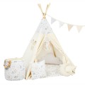 Namiot tipi dladzieci - pastelowi przyjaciele