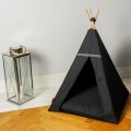 Tipi dla psa i kota legowisko czarne