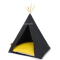 Tipi dla psa i kota glamour zolte legowisko