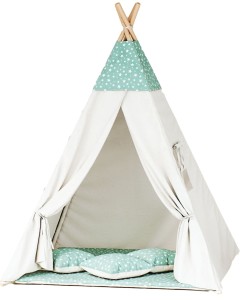 Tipi dla dzieci Gwiazdozbiór mięta beż