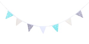 Girlanda Miętowa Gwiazdeczka