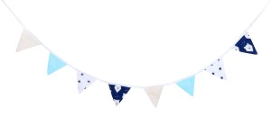 Girlanda Biały Miś