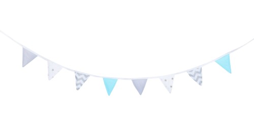 Girlanda Niebianski Zygzak