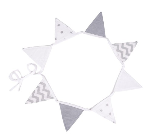 Girlanda Srebrzyste Fale