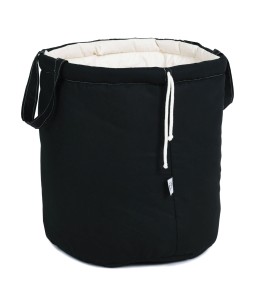 Kosz na zabawki Grafitowa Elegancja