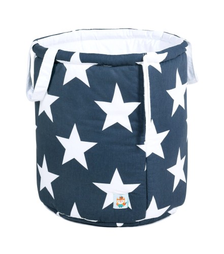 Kosz na zabawki Grafitowe Krolestwo