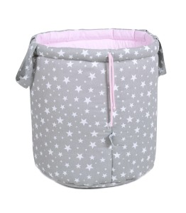 Kosz na zabawki Purpurowe Szarości