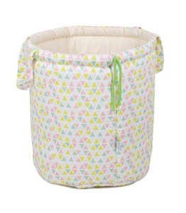 Kosz na zabawki  Pudrowe cukierki