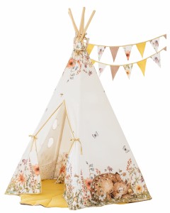 Tipi dla dzieci Polne kwiaty z okienkami