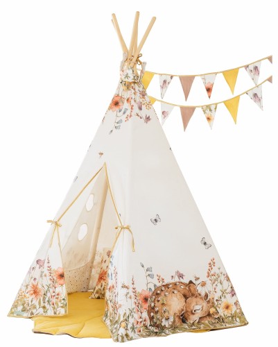 Tipi dla dziewczynki polne kwiaty