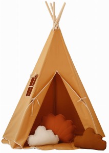 Tipi dla dzieci z okienkiem Ochra