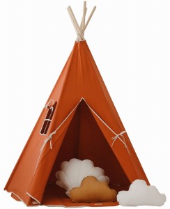 Tipi dla dzieci Rudy lis z okienkiem