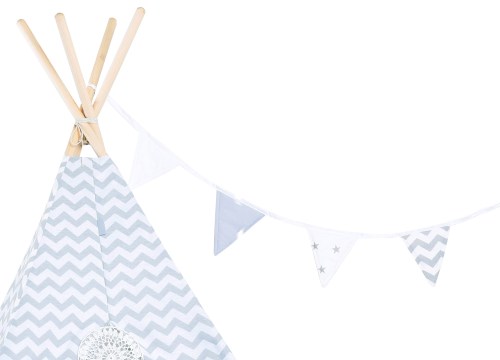 Girlanda Srebrzyste Fale