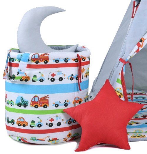 Kosz na zabawki Autkowy Rajd