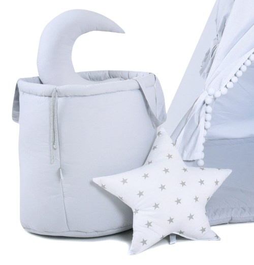 Kosz na zabawki Bialy Aniolek