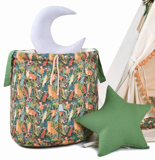 Kosz na zabawki Dzunglowa Kryjowka