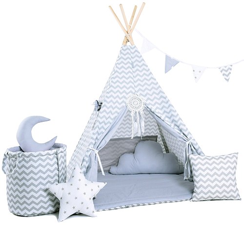 Namiot tipi srebrzyste fale