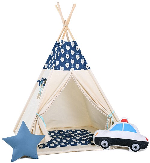 Poduszka dekoracyjna Autko policyjne